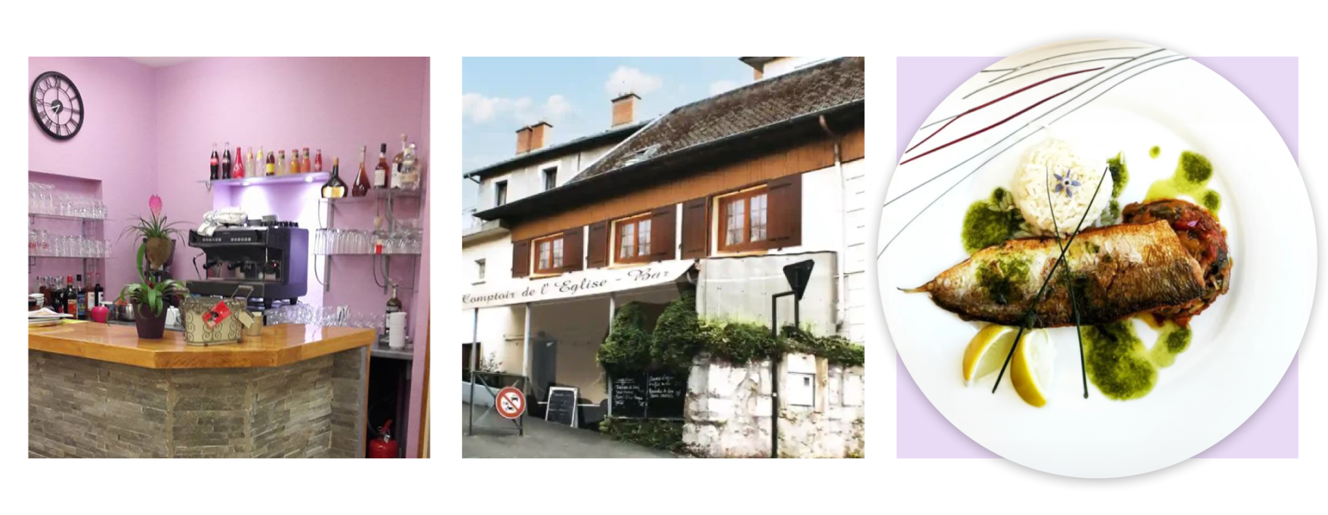 Le Comptoir De L'Eglise - restaurant AIX-LES-BAINS - Restaurant Pugny Chatenod